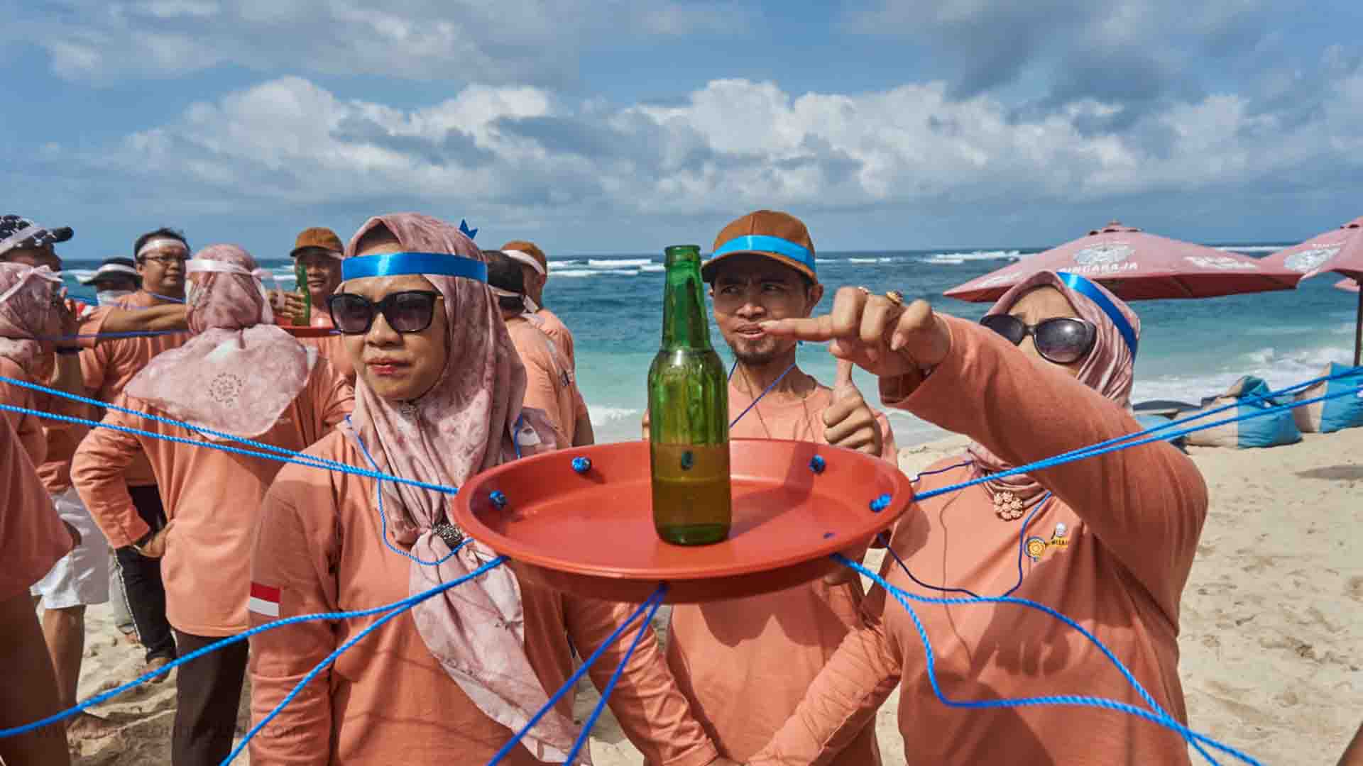 outbound bali suasana pedesaan